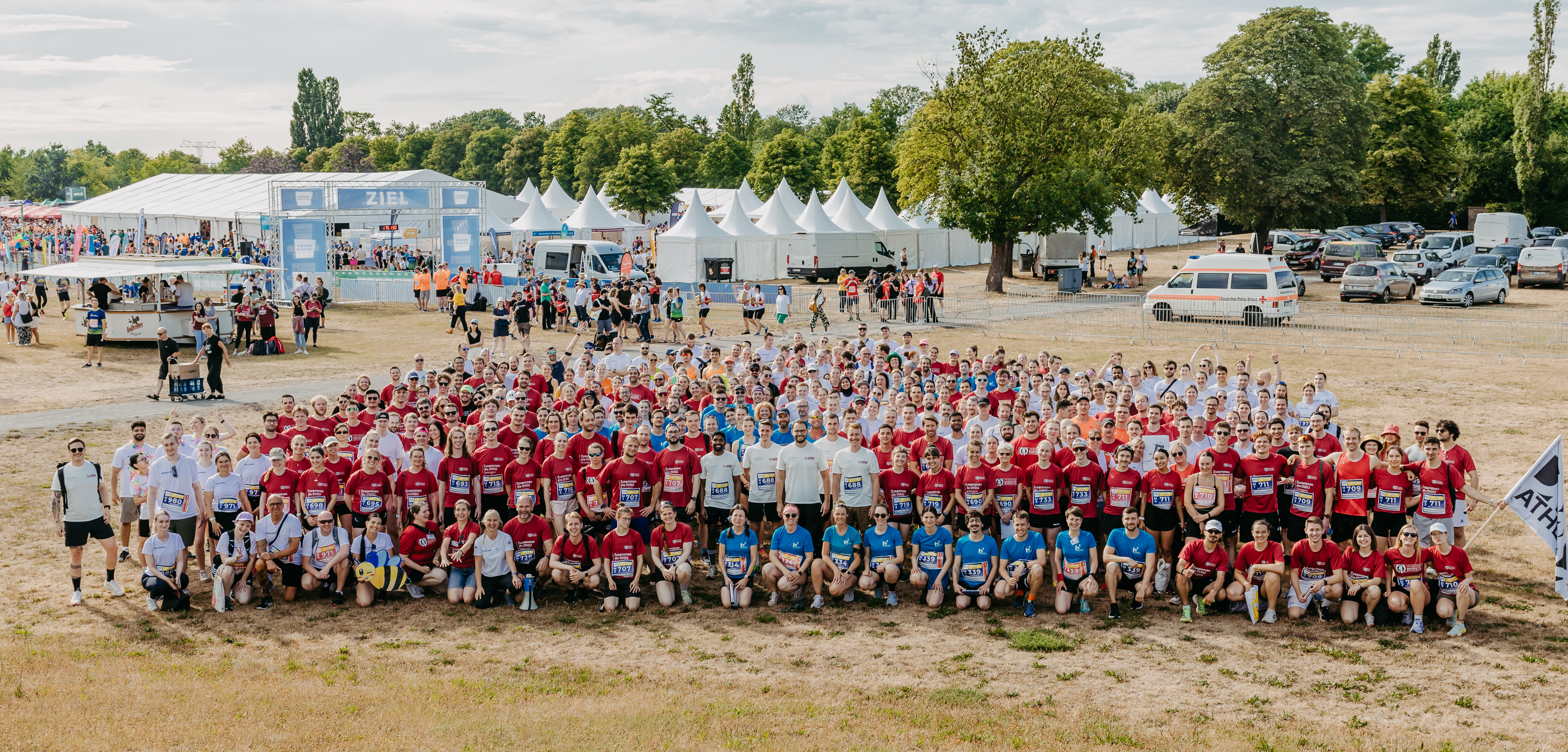 Teamfoto Firmenstaffel 2025